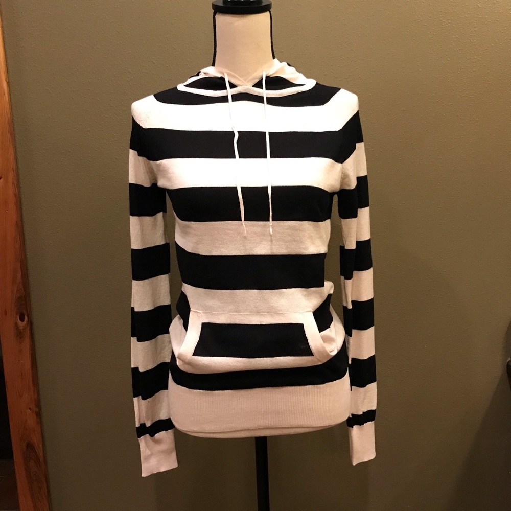 Black & Cream Hoodie